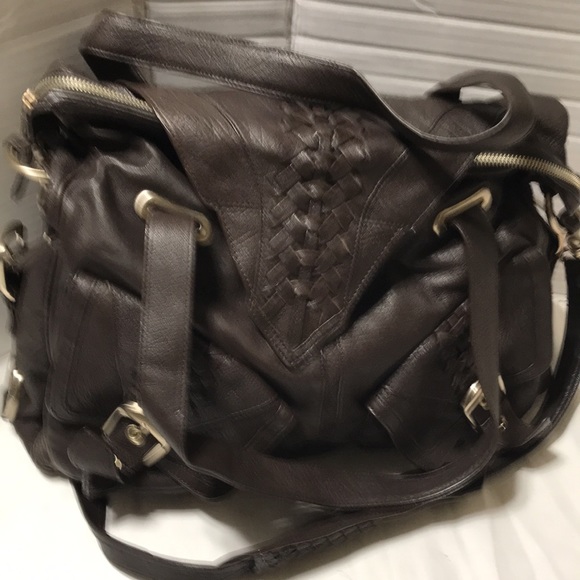 Junior Drake leather handbag with double straps. EUC - Picture 13 of 15